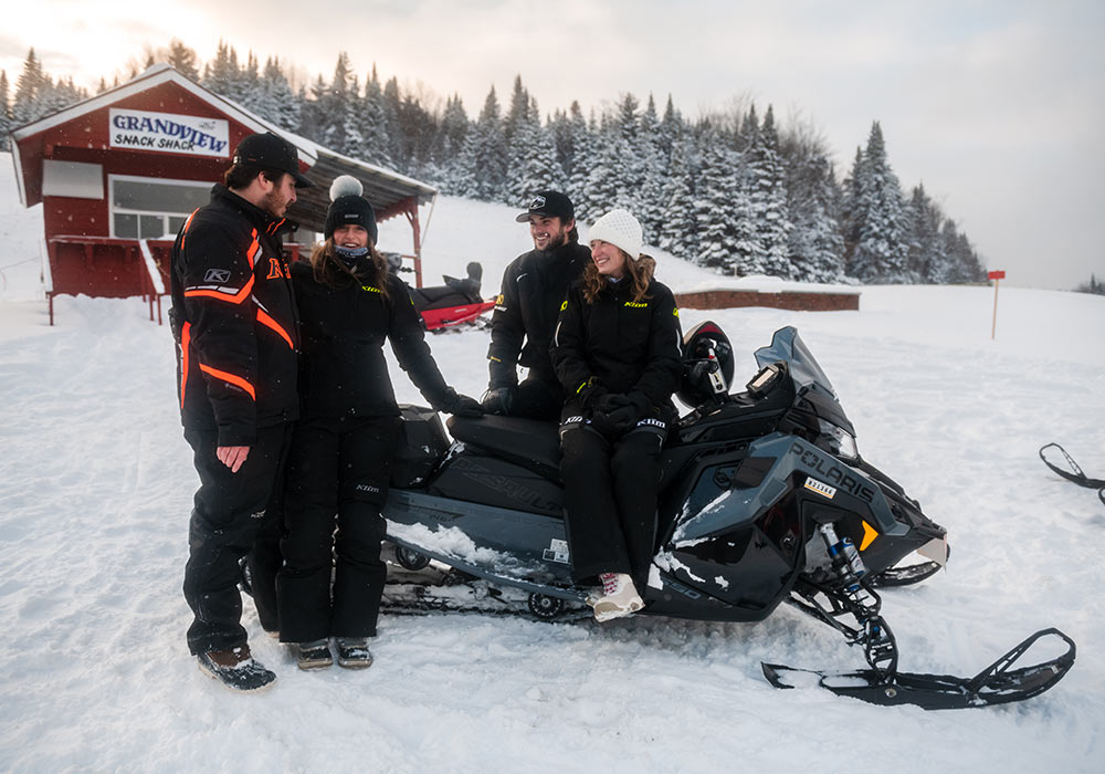 Snowmobile Rentals with Bear Rock
